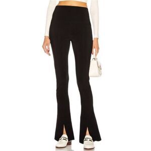 Norma Kamali Spat Split Hem Leggings